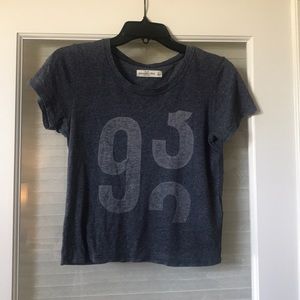 Abercrombie & Fitch Blue T Shirt Size M